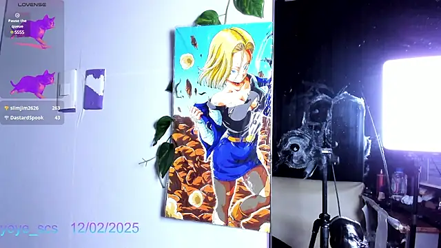 Snapshot of Yeye_scs chatting on February 12, 3:16 pm Yeye scs online show from February 12, 3:16 pm