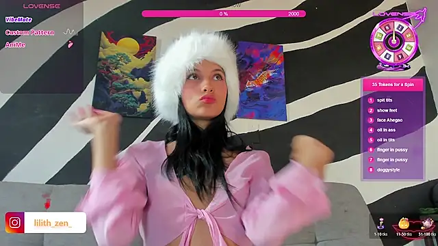 Lilith Zen online show from November 15, 1:29 pm