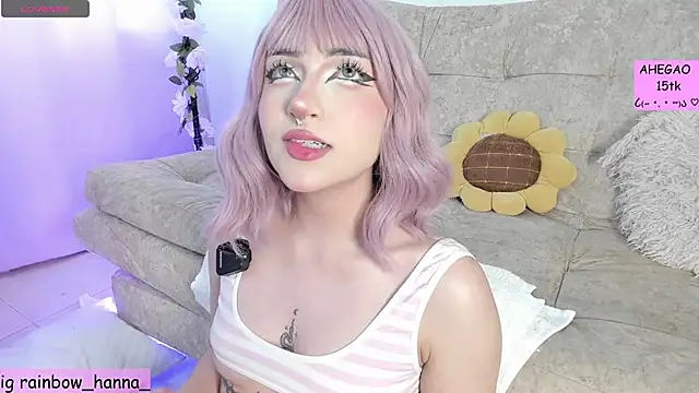 HannaRainbow  online show from February 22, 9:15 pm