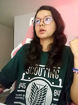 Snapshot of azumiichan chatting on January 8, 2:03 am azumiichan online show from January 8, 2:03 am