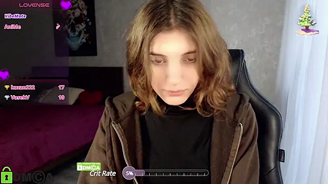 Snapshot of CherryBloom777 chatting on December 9, 11:04 am CherryBloom777 online show from December 9, 11:04 am