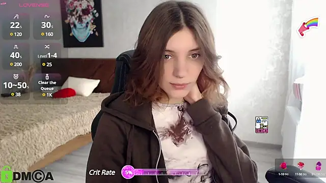 Snapshot of CherryBloom777 chatting on January 18, 7:28 am CherryBloom777 online show from January 18, 7:28 am