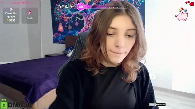 Snapshot of CherryBloom777 chatting on February 9, 7:27 am CherryBloom777 online show from February 9, 7:27 am