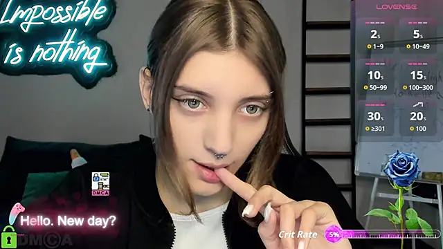 Snapshot of CherryBloom777 chatting on October 19, 6:47 am CherryBloom777 online show from October 19, 6:47 am