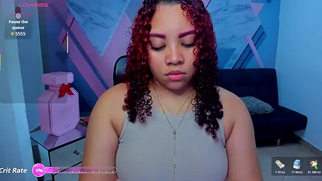 Snapshot of AngelaCoffee chatting on October 23, 3:28 am AngelaCoffee online show from October 23, 3:28 am