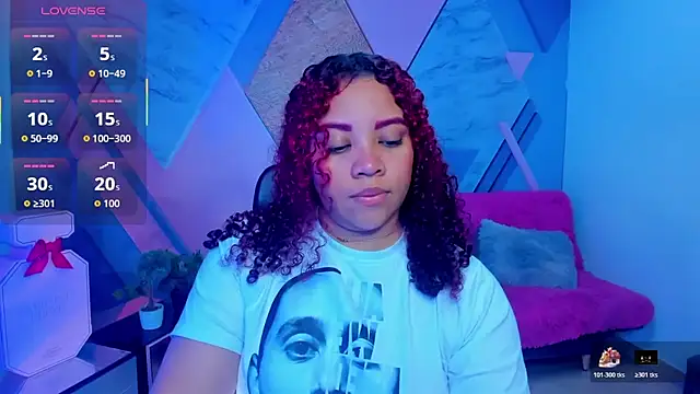 Snapshot of AngelaCoffee chatting on October 28, 3:21 am AngelaCoffee online show from October 28, 3:21 am