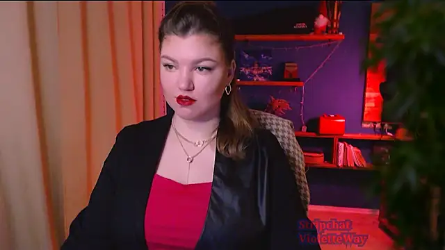 Snapshot of VioletteWay chatting on February 19, 4:00 pm VioletteWay online show from February 19, 4:00 pm