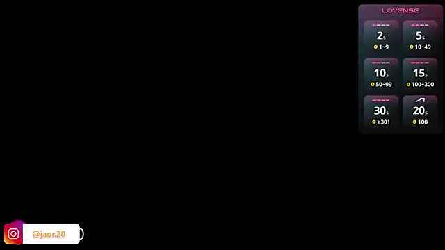 Jaor owens20 online show from April 10, 12:27 am