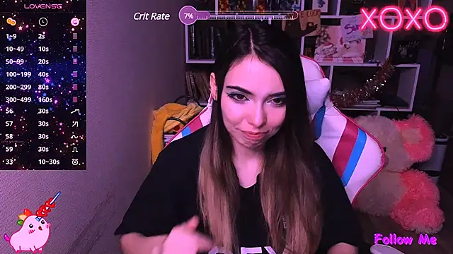 Snapshot of Sia_Shine chatting on February 20, 7:19 pm Sia Shine online show from February 20, 7:19 pm