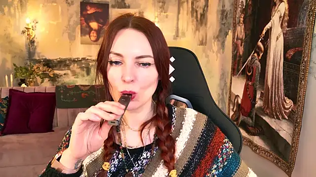 Snapshot of VandaRossi chatting on March 20, 2:21 pm VandaRossi online show from March 20, 2:21 pm