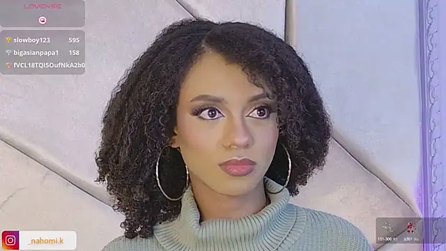 Nahomi King online show from February 4, 7:11 pm