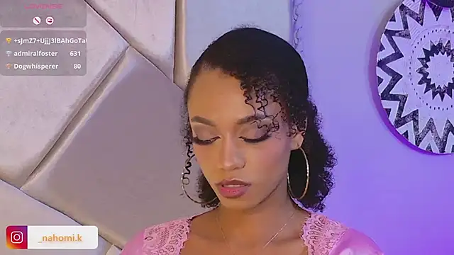 Nahomi King online show from February 10, 4:25 pm