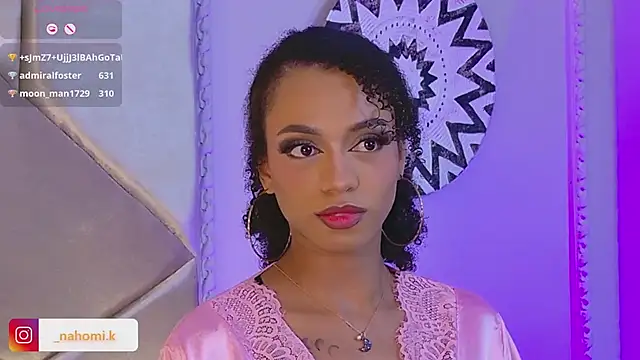 Nahomi King online show from February 10, 8:00 pm