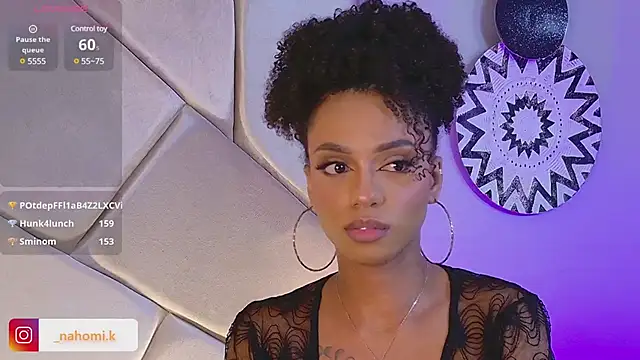 Nahomi King online show from February 13, 4:28 pm