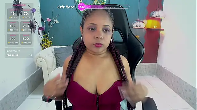 Snapshot of Melikasweetz chatting on February 16, 5:20 pm Melikasweetz online show from February 16, 5:20 pm