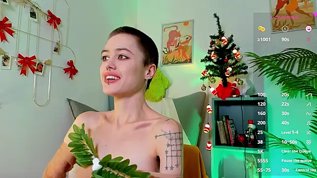 Snapshot of PamelaYong chatting on December 25, 1:51 pm PamelaYong online show from December 25, 1:51 pm