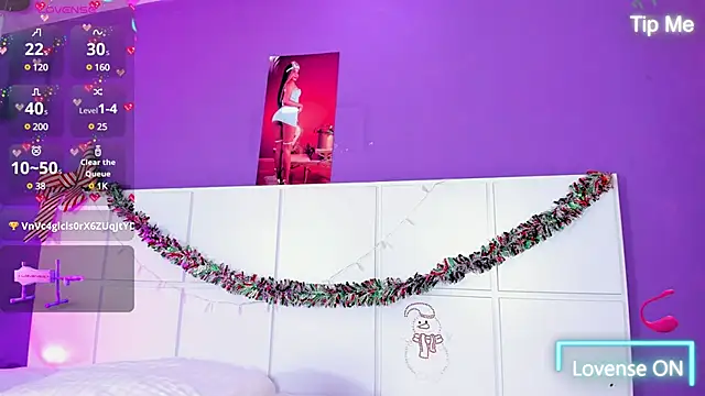 Snapshot of SunnyPage chatting on January 6, 6:20 pm SunnyPage online show from January 6, 6:20 pm