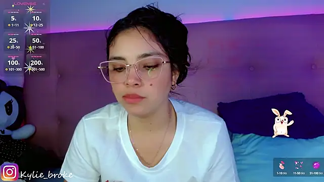 Snapshot of Kylie_brokee chatting on February 7, 3:12 am Kylie brokee online show from February 7, 3:12 am