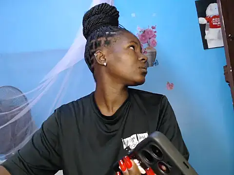 Snapshot of TrishaKalid chatting on February 12, 9:04 am TrishaKalid online show from February 12, 9:04 am