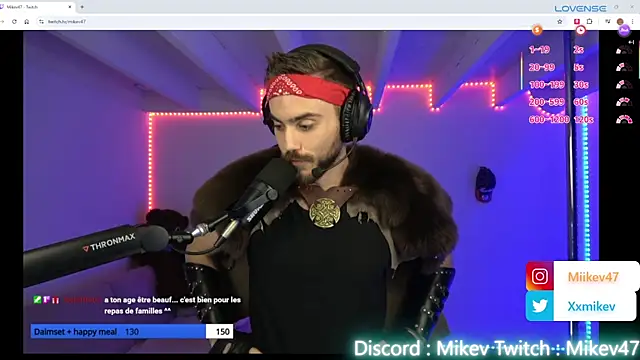 Mikev online show from September 11, 6:08 pm