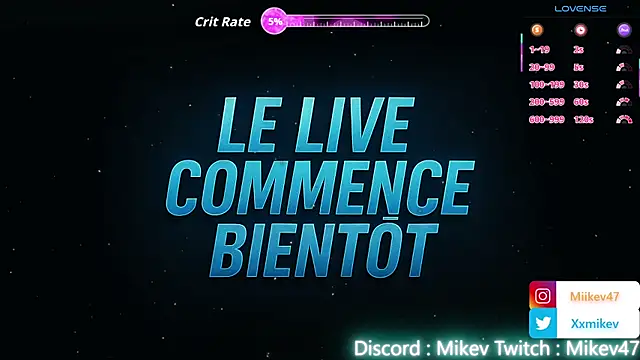 Mikev online show from January 12, 6:57 pm