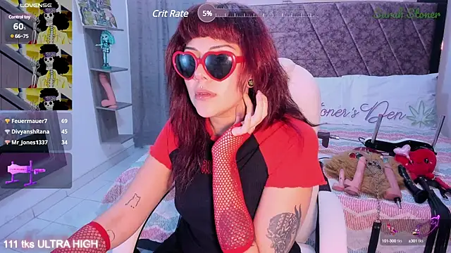 Sarah-Stoner online show from February 12, 10:48 pm