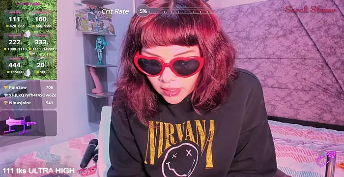 Sarah-Stoner online show from March 11, 9:59 pm