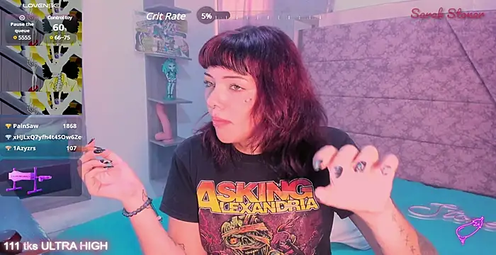 Sarah-Stoner online show from March 12, 10:07 pm