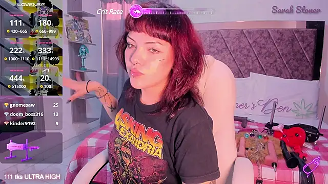 Sarah-Stoner online show from March 21, 10:28 pm