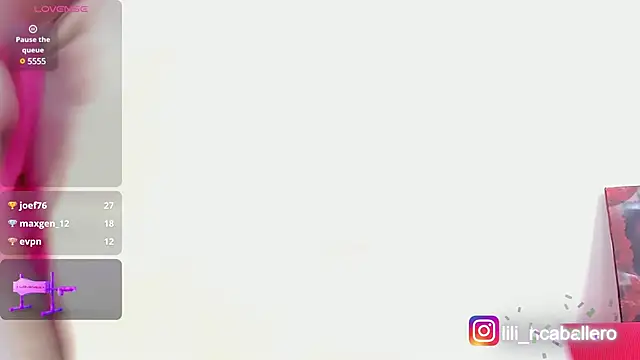 Lilithcaballero online show from February 9, 6:37 pm