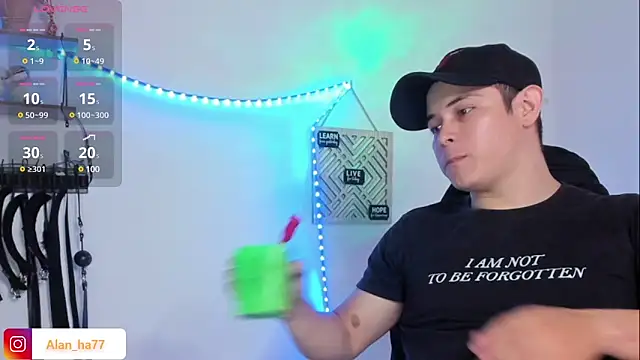 Alan hadid1 online show from February 14, 10:04 pm