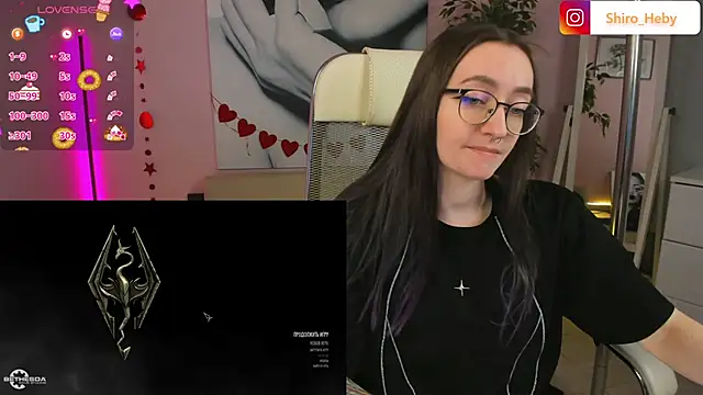 Snapshot of ShiroHeby chatting on March 11, 12:06 pm ShiroHeby online show from March 11, 12:06 pm