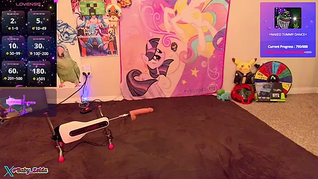 BabyZelda online show from December 8, 8:41 am