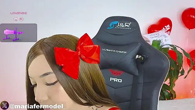 Snapshot of Mariafer05 chatting on February 15, 3:06 pm Mariafer05 online show from February 15, 3:06 pm