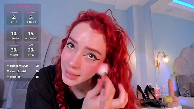 sweeet peach online show from March 11, 10:09 pm