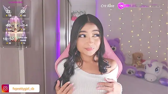 urfavprettygirl online show from February 2, 7:09 am