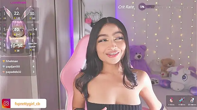 urfavprettygirl online show from February 10, 5:47 am