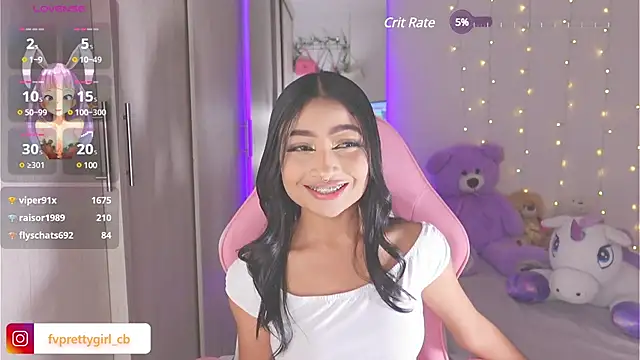 urfavprettygirl online show from February 16, 6:10 am