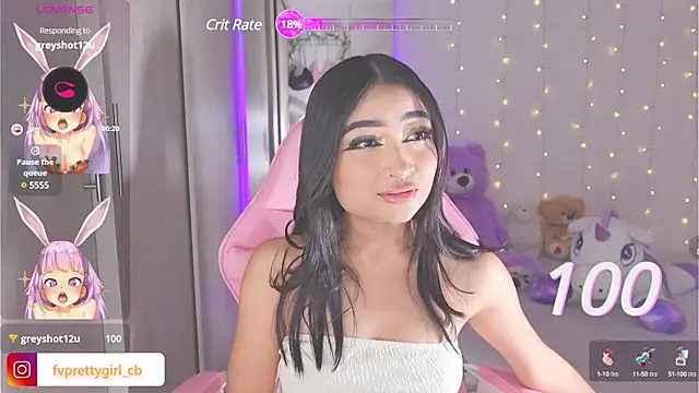 urfavprettygirl online show from March 9, 6:50 am