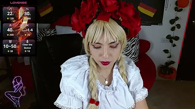 Carolaine69  online show from October 3, 2:14 pm