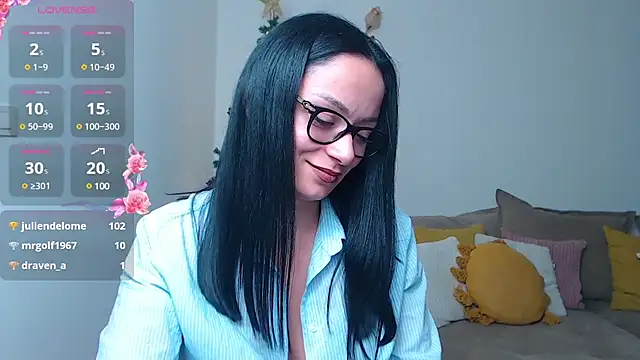 Snapshot of BabySerene chatting on December 23, 12:46 am BabySerene online show from December 23, 12:46 am