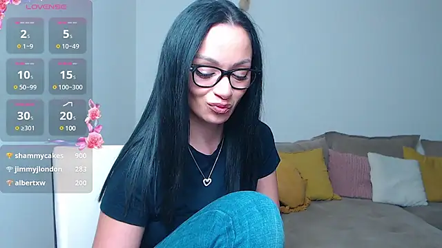 Snapshot of BabySerene chatting on January 28, 1:29 am BabySerene online show from January 28, 1:29 am