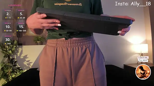 Ally addams online show from January 31, 3:41 am