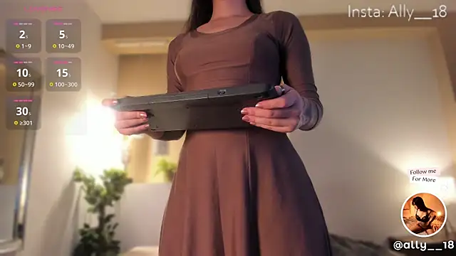 Ally addams online show from February 11, 3:29 am