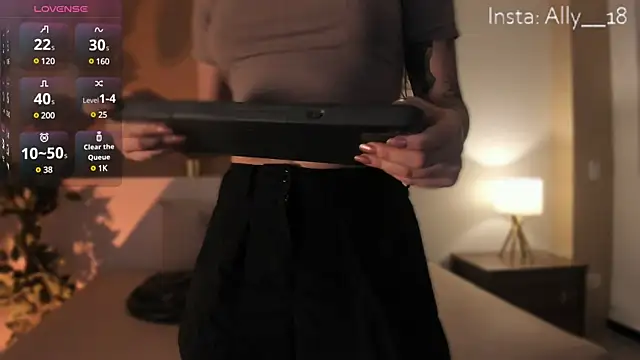 Ally addams online show from March 22, 3:41 am