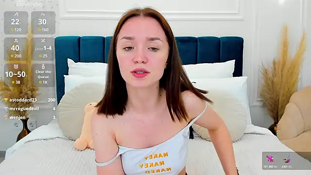 Snapshot of VirginOlly chatting on March 2, 7:45 pm VirginOlly online show from March 2, 7:45 pm