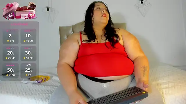 Snapshot of Suggar-bbw chatting on October 10, 5:17 am Suggar-bbw online show from October 10, 5:17 am