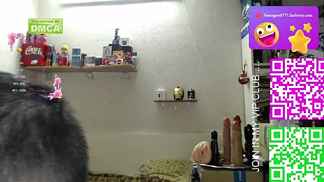 BISEXGOOD777 online show from October 1, 3:18 pm