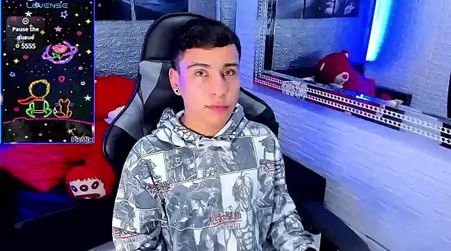 Snapshot of salvadorgomezx chatting on January 12, 6:28 am salvadorgomezx online show from January 12, 6:28 am