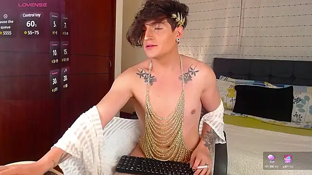 Hornymoan online show from March 10, 10:13 pm